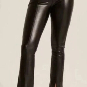 Abercrombie & Fitch Curve Love Skinny Ultra High Rise Faux Leather Pants 26/2s